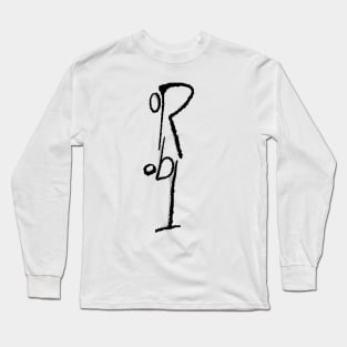 Mr. Robot Art Minimal Painting Long Sleeve T-Shirt